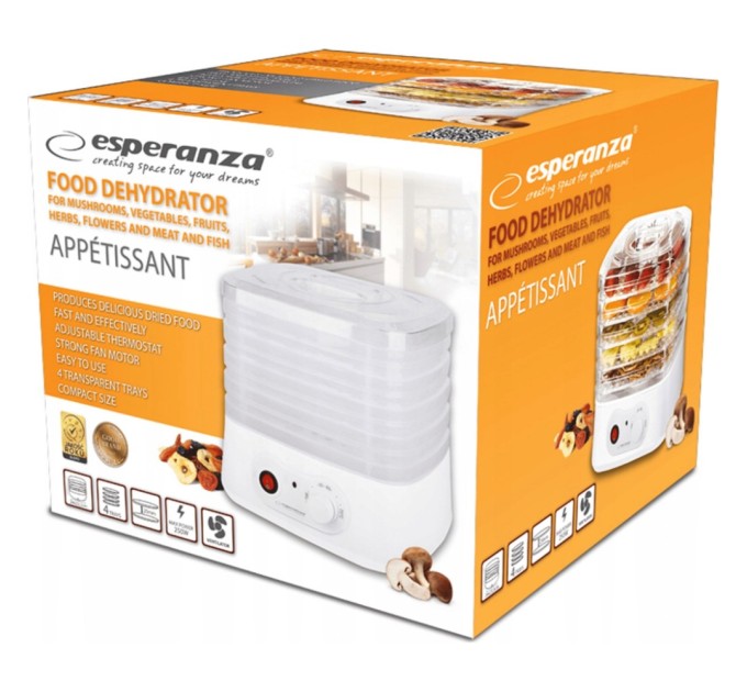 Сушка для овочів та фруктів Esperanza EKD004