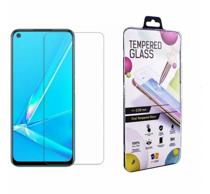 Скло захисне Drobak Tecno Spark 5 Pro Tempered glass (222245) (222245)