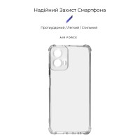 Чохол до мобільного телефона Armorstandart Air Force Motorola G34 5G Camera cover Transparent (ARM73907)