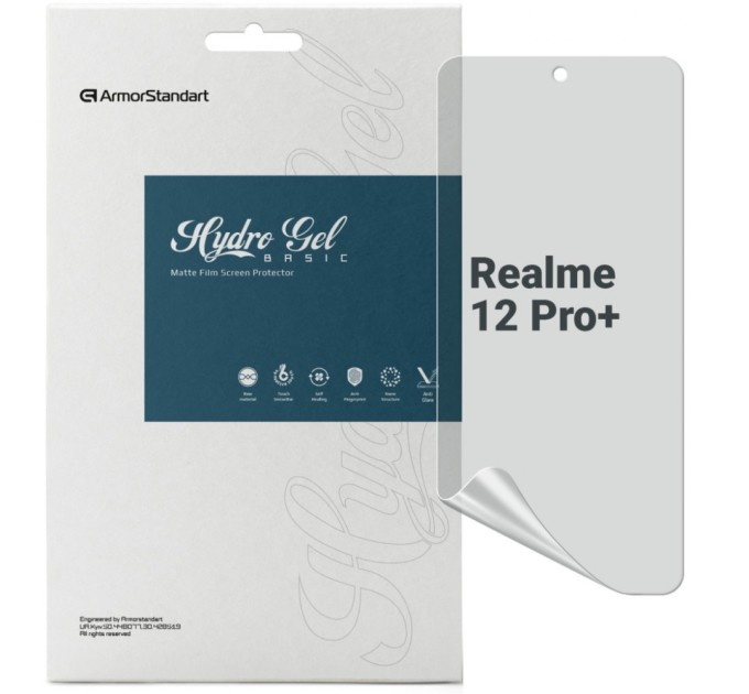 Плівка захисна Armorstandart Matte Realme 12 Pro+ (ARM74713)