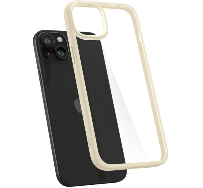 Чохол до мобільного телефона Spigen Apple iPhone 15 Ultra Hybrid Mute Beige (ACS06800)