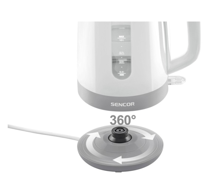 Електрочайник Sencor SWK 1020WH (SWK1020WH)