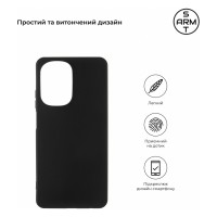 Чохол до мобільного телефона Armorstandart Matte Slim Fit Realme C55 Black (ARM73131)