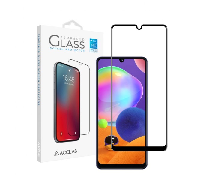 Скло захисне ACCLAB Full Glue Samsung A31 (1283126508578)