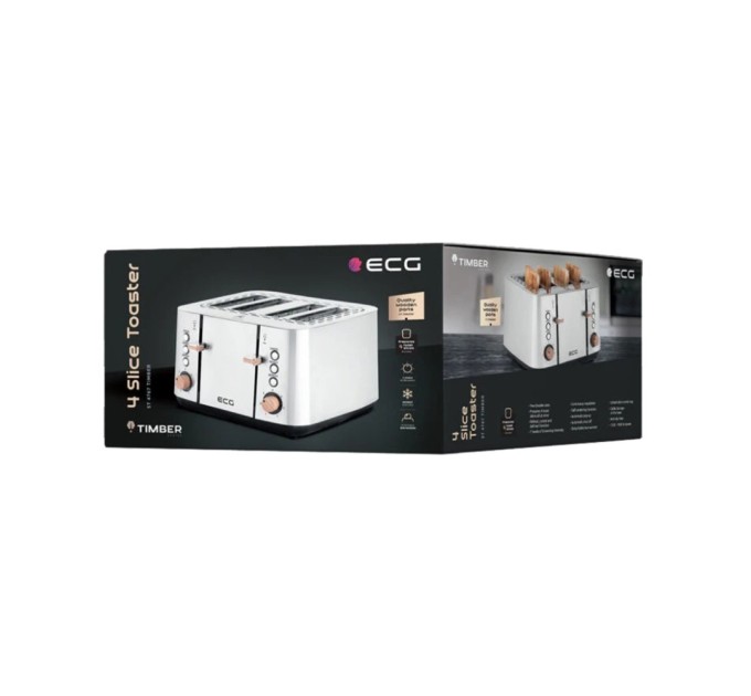Тостер ECG ST 4767 Timber