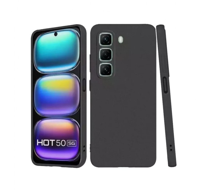 Чохол до мобільного телефона BeCover Infinix Hot 50 (X6720) Black (712282)