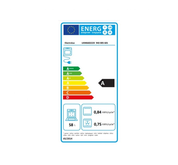 Плита Electrolux LKM660222X