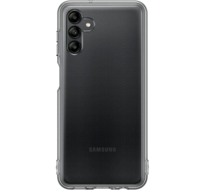 Чехол для мобильного телефона Samsung Samsung A04s Soft Clear Cover Black (EF-QA047TBEGRU)