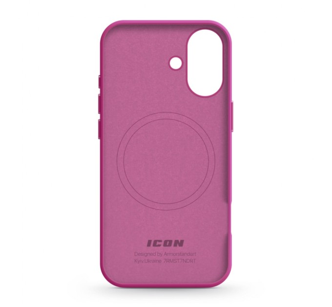 Чохол до мобільного телефона Armorstandart ICON2 MagSafe Apple iPhone 16 Fuchsia (ARM81314)