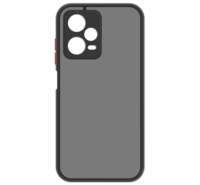 Чохол до мобільного телефона MAKE Xiaomi Redmi Note 12 Pro+ Frame Black (MCF-XRN12PPBK)