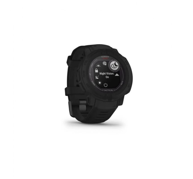 Смарт-годинник Garmin Instinct 2, Solar, Tactical Edition, Black, GPS (010-02627-03)