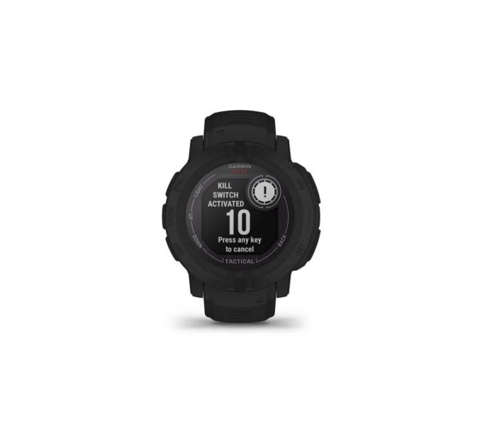 Смарт-годинник Garmin Instinct 2, Solar, Tactical Edition, Black, GPS (010-02627-03)