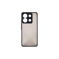 Чохол до мобільного телефона Dengos Kit for Xiaomi Redmi Note 13 Pro 5G case + glass (Black) (DG-KM-68)