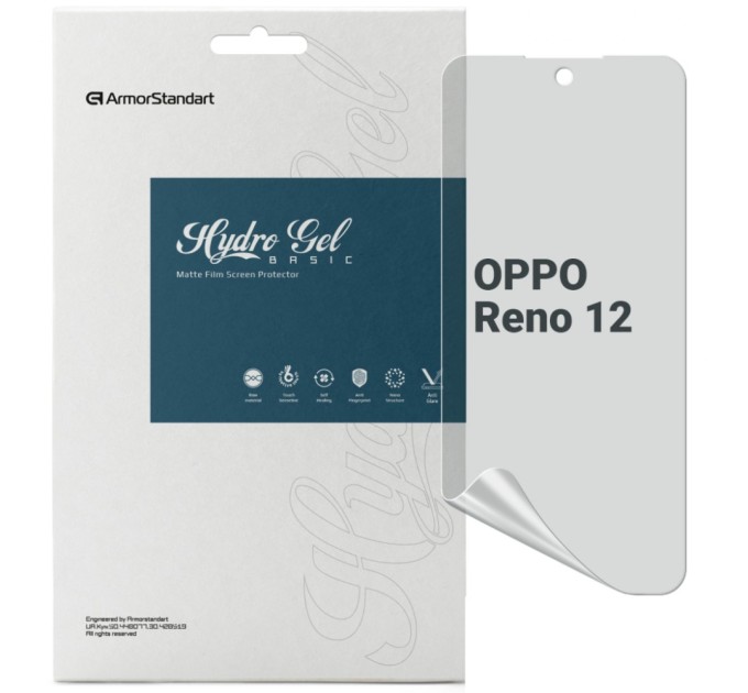 Плівка захисна Armorstandart Matte OPPO Reno12 (ARM77919)