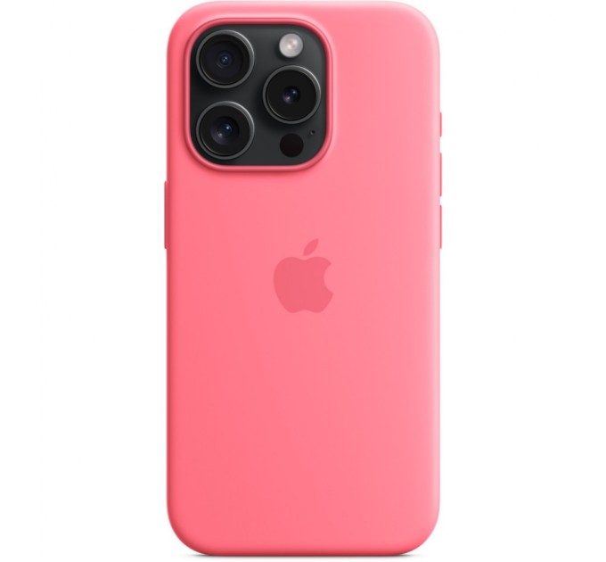 Чохол до мобільного телефона Apple iPhone 15 Pro Silicone Case with MagSafe - Pink,Model A3125 (MWNJ3ZM/A)