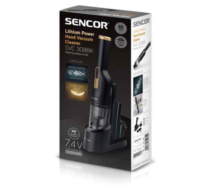 Пилосос Sencor SVC308BK