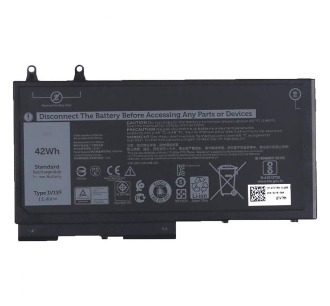 Акумулятор до ноутбука Dell Latitude 5400 1V1XF, 42Wh (3500mAh), 3cell, 11.1V, Li-ion AlSoft (A47940)