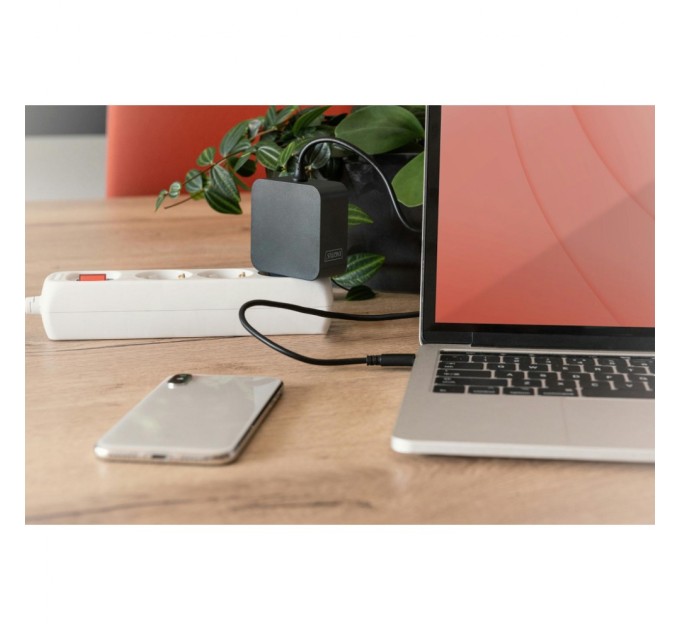 Блок живлення до ноутбуку Digitus 65W USB-C (DA-10071)