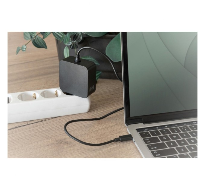 Блок живлення до ноутбуку Digitus 65W USB-C (DA-10071)