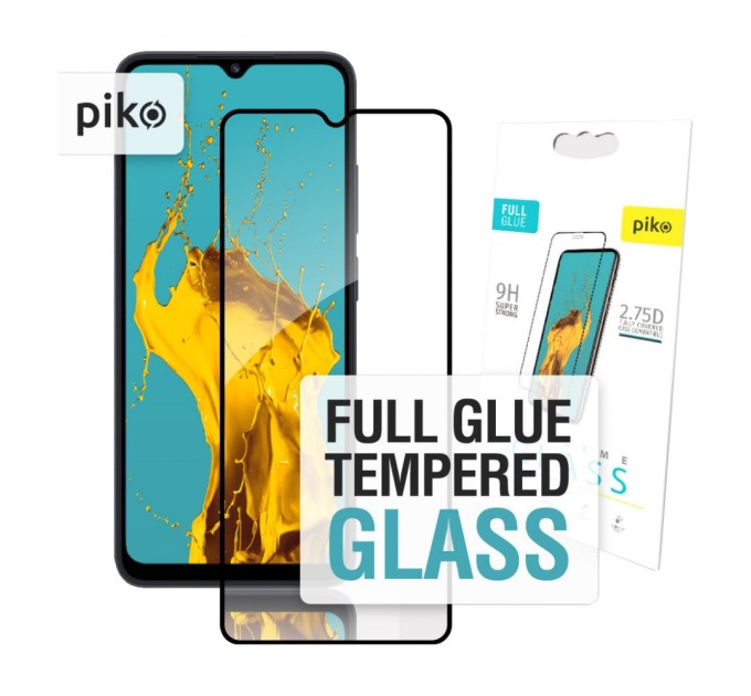 Скло захисне Piko Full Glue Xiaomi Redmi 12C (1283126573781)