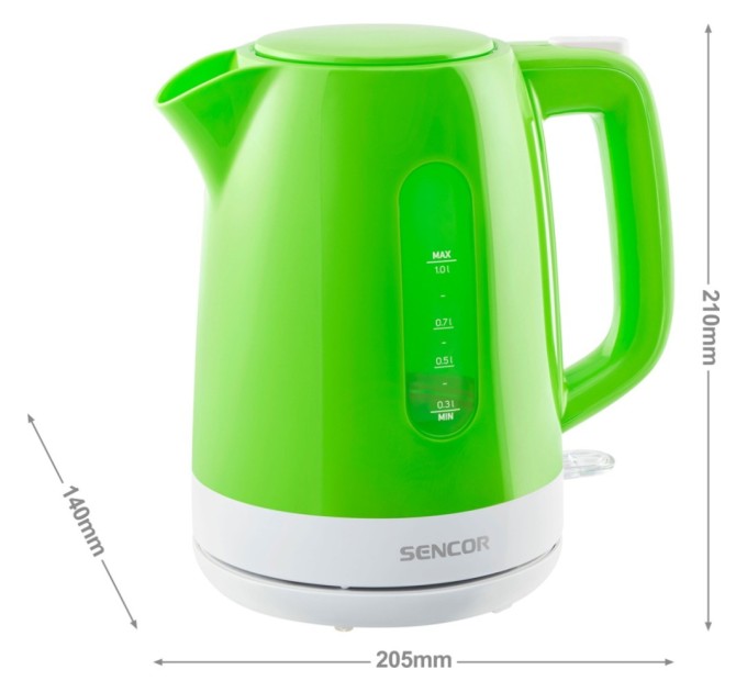 Електрочайник Sencor SWK 1021GR (SWK1021GR)