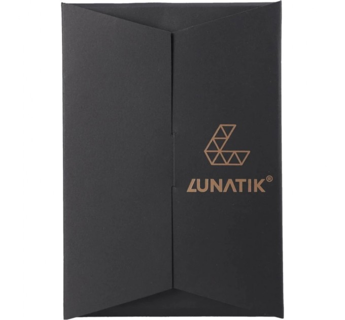 Скло захисне Lunatik Premium Tempered Glass 2.75D Black for iPhone 12/iPhone 12 Pro (793161)