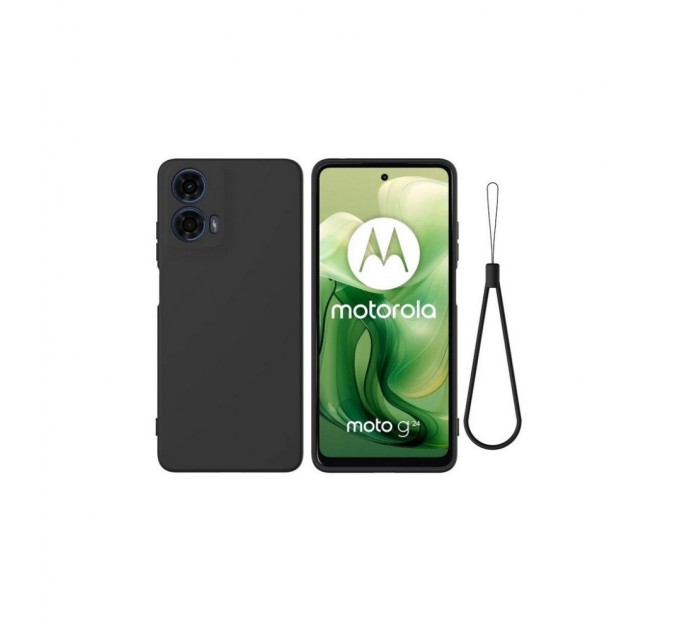 Чохол до мобільного телефона BeCover Motorola Moto G04/ E14 Black (711894)