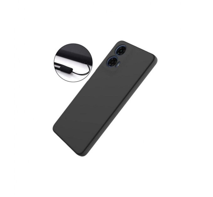 Чохол до мобільного телефона BeCover Motorola Moto G04/ E14 Black (711894)