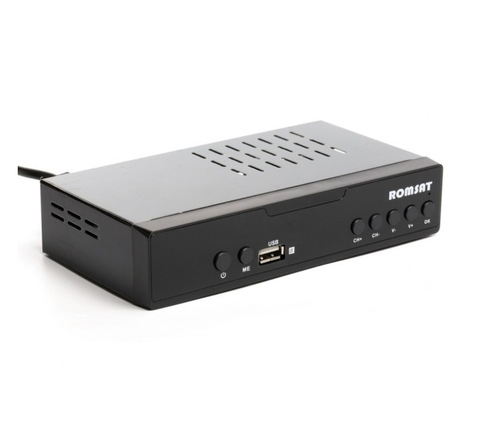 ТВ тюнер Romsat DVB-T2, метал (T7070HD)