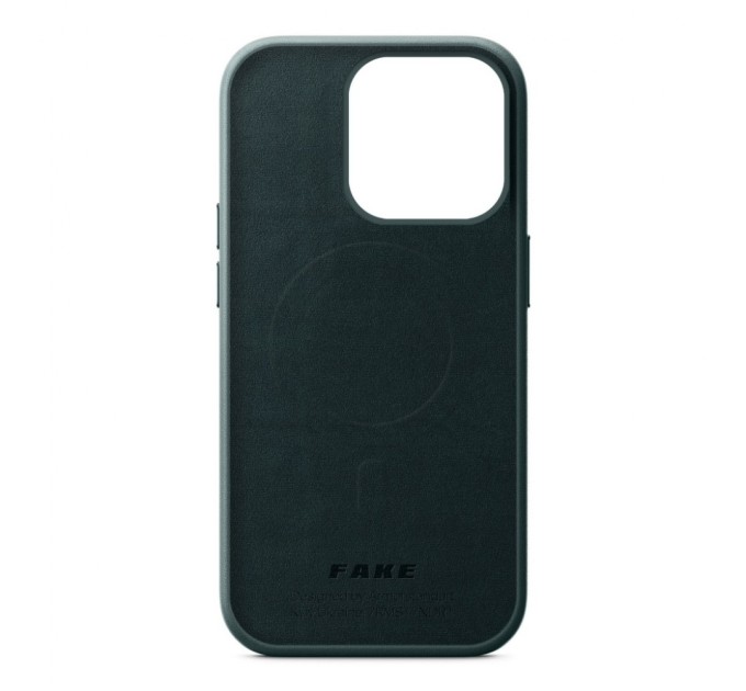 Чохол до мобільного телефона Armorstandart FAKE Leather Case Apple iPhone 14 Pro Shirt Green (ARM64399)