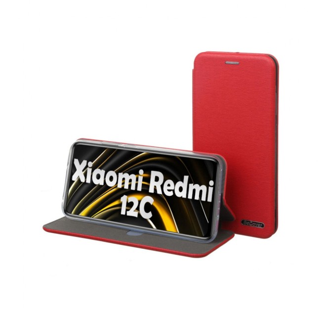 Чохол до мобільного телефона BeCover Exclusive Xiaomi Redmi 12C Burgundy Red (709064)