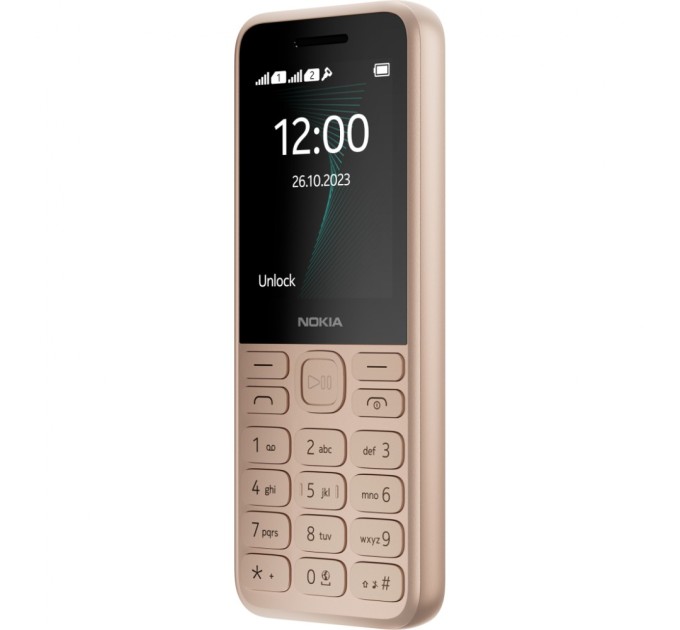 Мобильный телефон Nokia 130 DS 2023 Light Gold