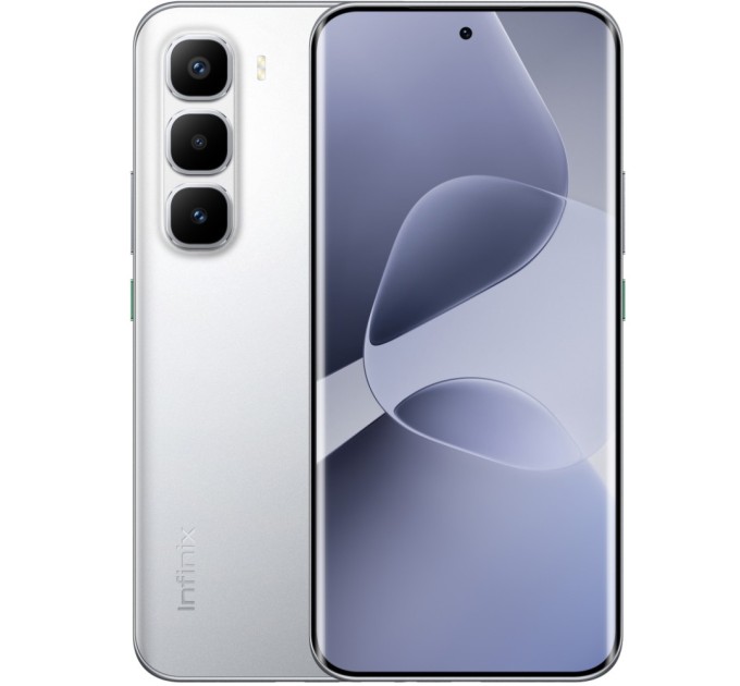 Мобільний телефон Infinix Hot 60 Pro+ 8/256Gb Titanium Silver (4894947092596)