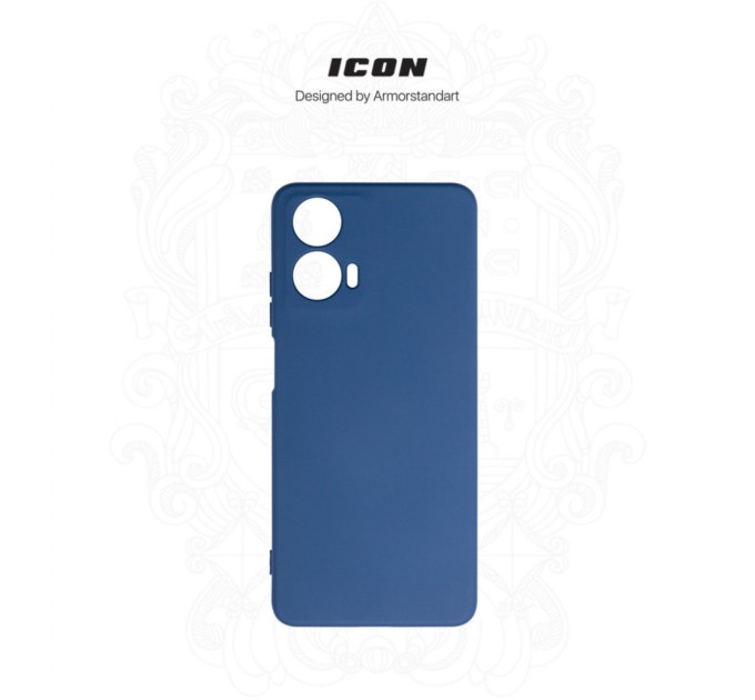 Чохол до мобільного телефона Armorstandart ICON Case Motorola G24 Camera cover Dark Blue (ARM74301)