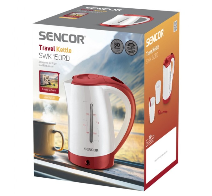Електрочайник Sencor SWK 150 RD (SWK150RD)