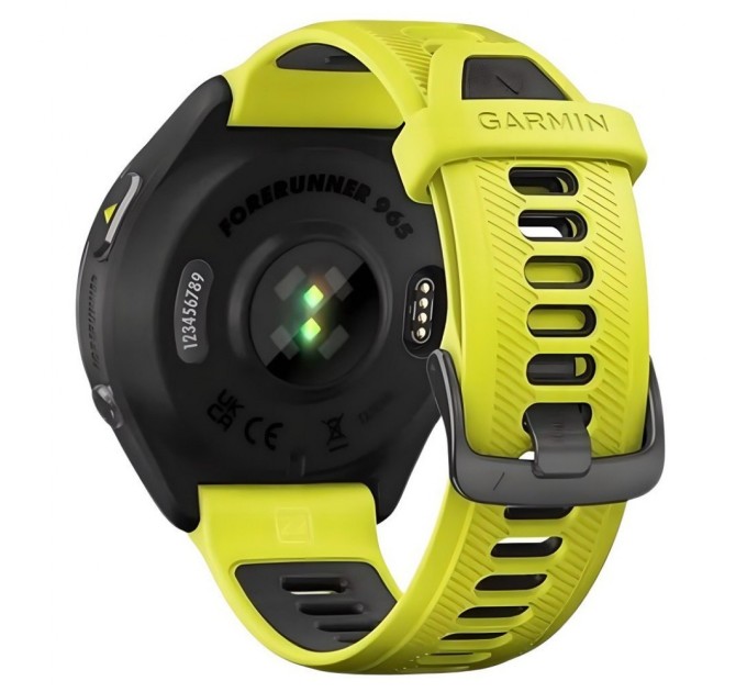 Смарт-годинник Garmin Forerunner 965, Amp Yellow, GPS (010-02809-12)