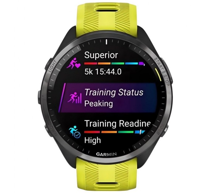 Смарт-годинник Garmin Forerunner 965, Amp Yellow, GPS (010-02809-12)