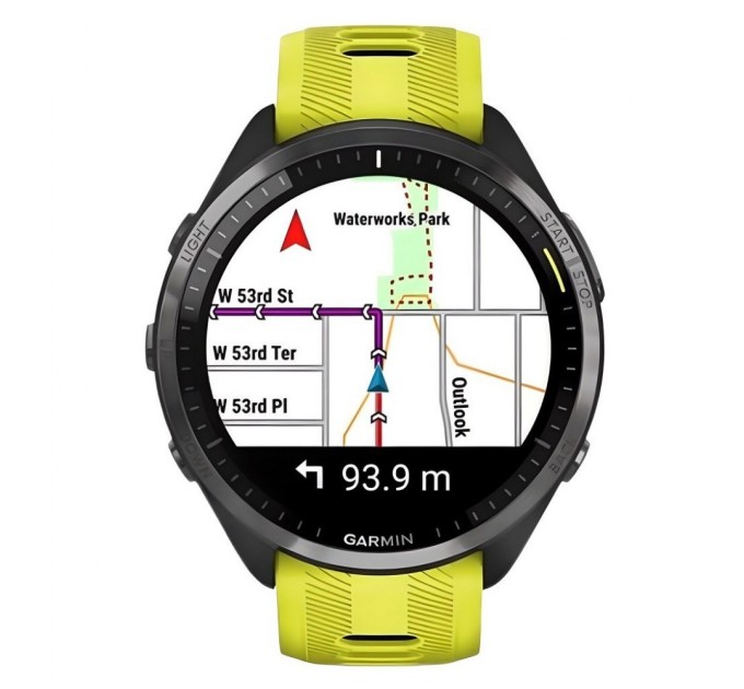 Смарт-годинник Garmin Forerunner 965, Amp Yellow, GPS (010-02809-12)