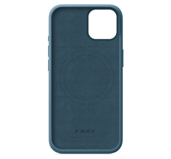 Чохол до мобільного телефона Armorstandart FAKE Leather Case Apple iPhone 15 Sea Blue (ARM76292)