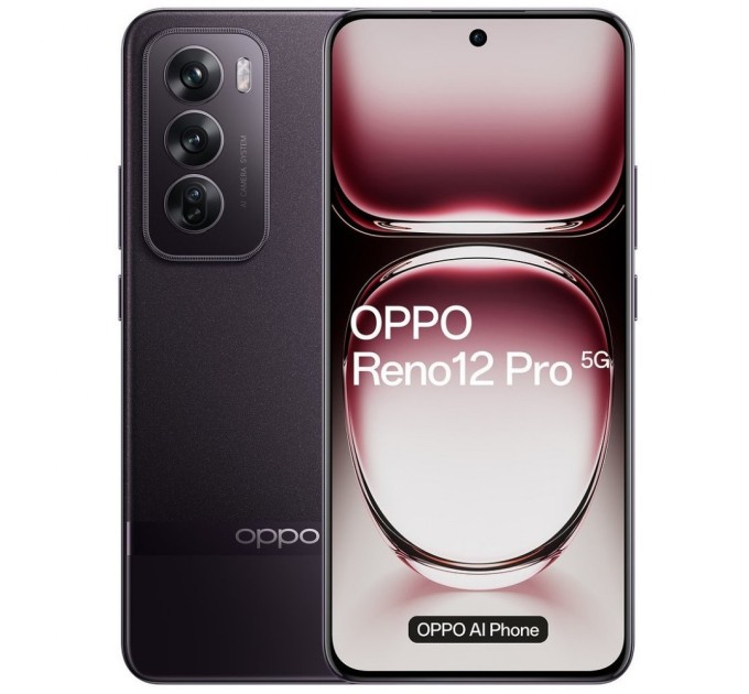 Мобільний телефон Oppo Reno12 Pro 5G 12/512GB Nebula Black (OFCPH2629_BLACK)