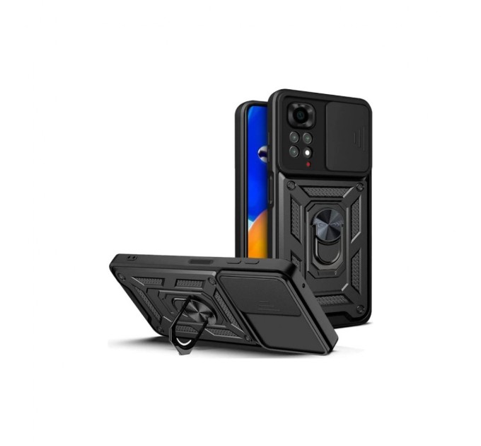 Чохол до мобільного телефона BeCover Military Xiaomi Redmi Note 11 / Note 11S Black (707413)