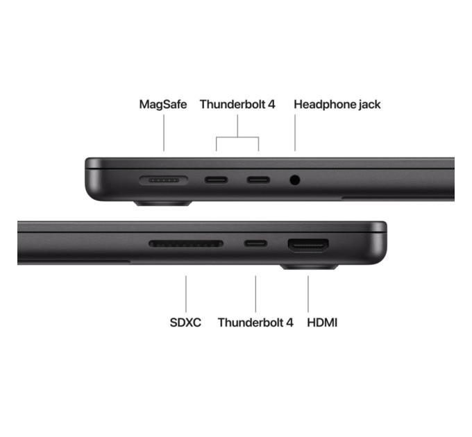 Ноутбук Apple MacBook Pro 14 A3434 M5 Space Black (MDE34UA/A)