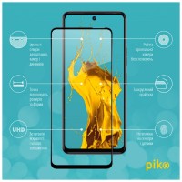 Стекло защитное Piko Full Glue Tecno Camon 18 (1283126529153)