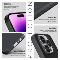 Чохол до мобільного телефона Armorstandart Matte Slim Fit Tecno Camon 30 (CL6) Camera cover Black (ARM77159)