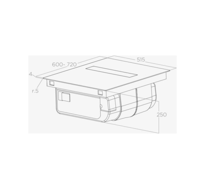 Варочна поверхня Elica NIKOLATESLA FIT RAW BR/A/60