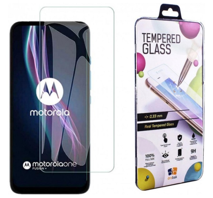 Скло захисне Drobak Motorola One Fusion+ (232317) (232317)