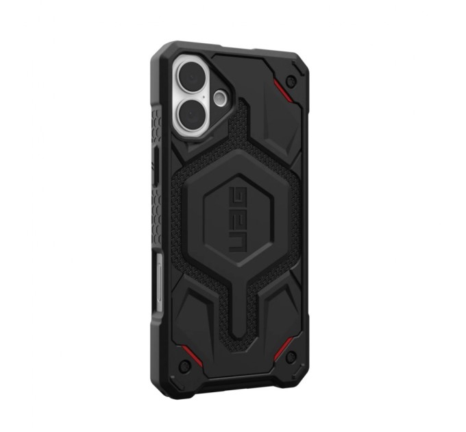 Чохол до мобільного телефона UAG iPhone 16 Plus Monarch Pro Magsafe Kevlar Black (114455113940)