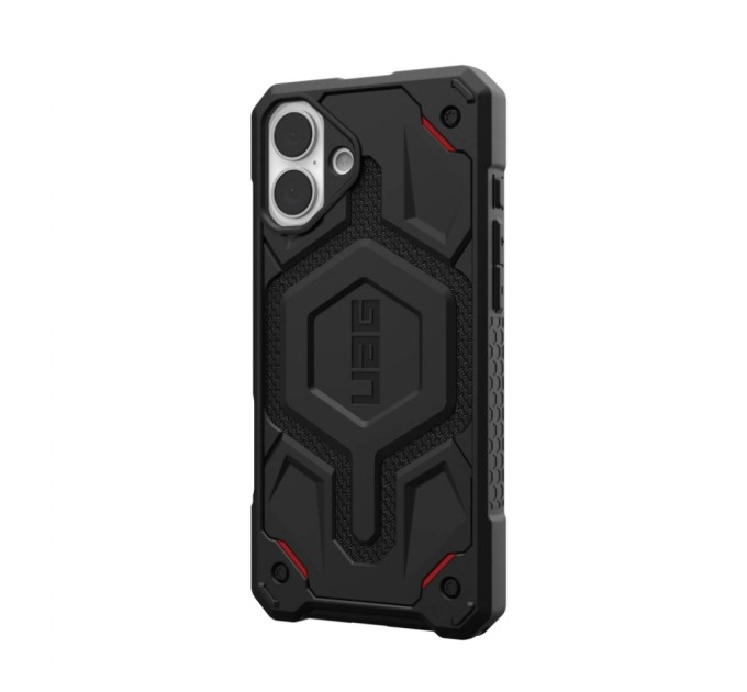 Чохол до мобільного телефона UAG iPhone 16 Plus Monarch Pro Magsafe Kevlar Black (114455113940)