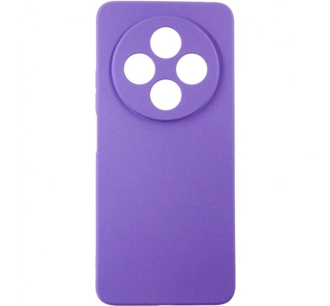 Чохол до мобільного телефона Dengos Xiaomi Redmi 14C Carbon + glass (Purple) (DG-KM-121)