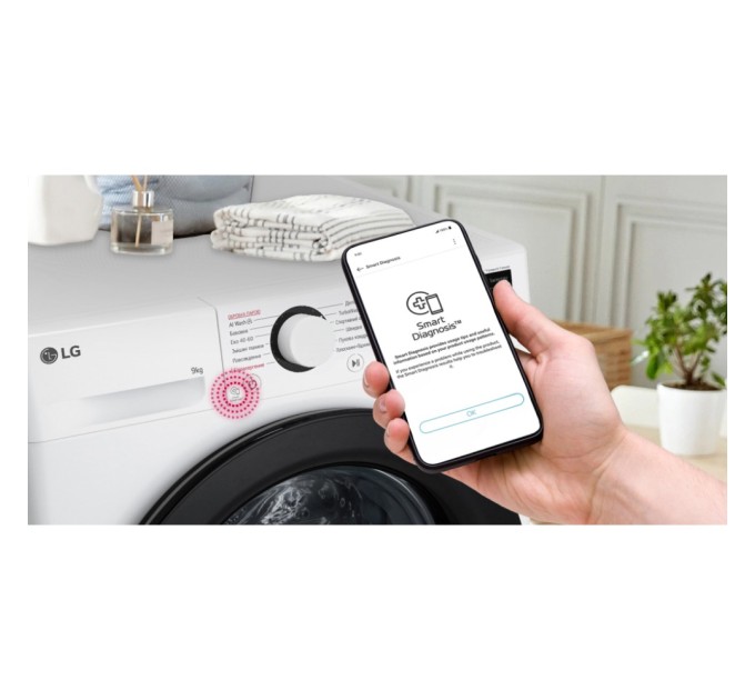 Пральна машина LG F2Y5FS6W